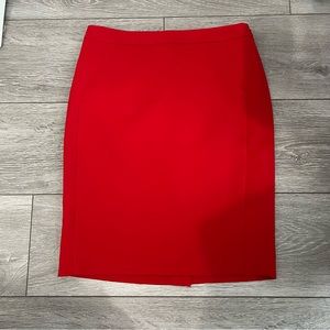The Limited red pencil skirt. Size 2